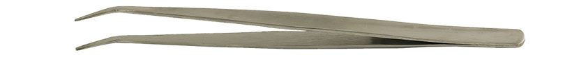 Value-Tec 686.MS robuste Pinzette für industrielle Zwecke, Typ 686, gewinkelt, glatte spitz zulaufende Spitzen, 178 mm, magnetisch, Edelstahl